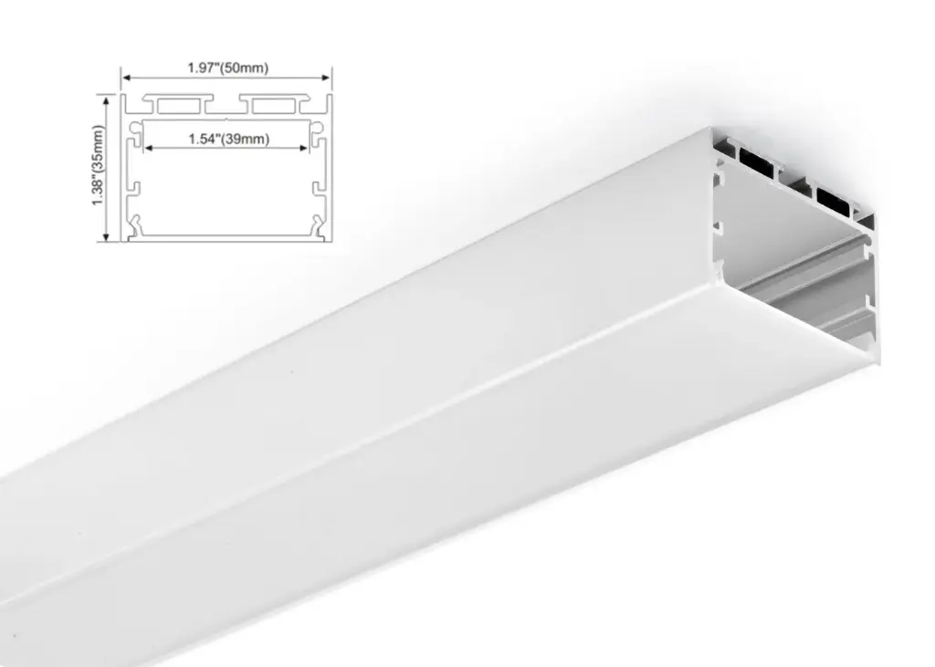 50x35mm Linear profile Hanging Light