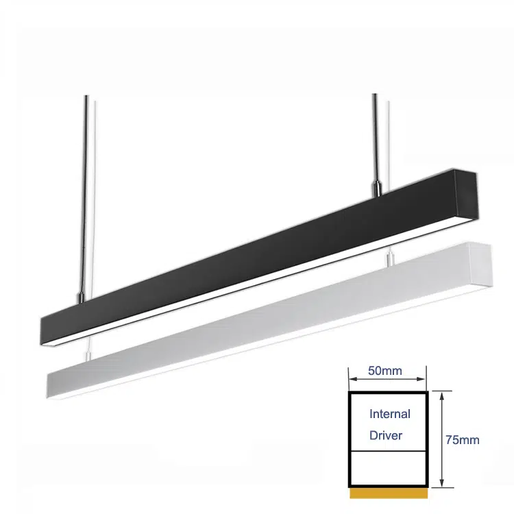 ANY OTHER SIZE CONTACT US - 50x75mm Linear profile Hanging Light